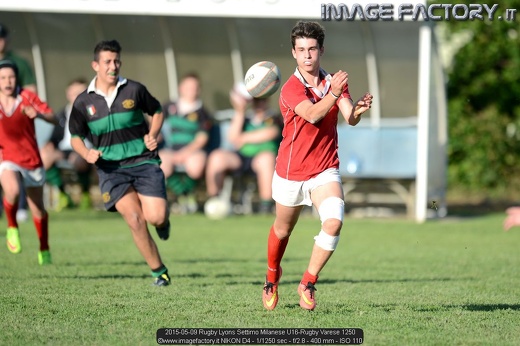 2015-05-09 Rugby Lyons Settimo Milanese U16-Rugby Varese 1250